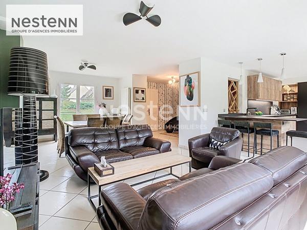 Maison individuelle 130 m² , terrain 551 m², sous-sol total