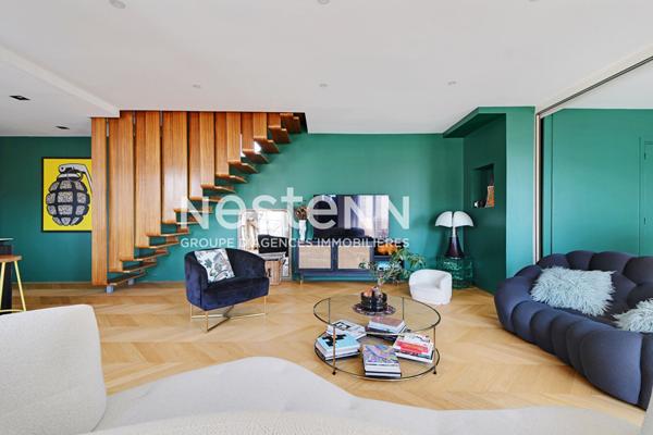 Dernier étage avec Terrasse rooftop de 35 m2 et vue dégagée, Paris 16e - Proche Auteuil - Climatisation Appartement en parfait état - 2/3 chambres