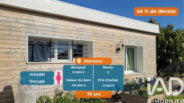 Maison à vendre 4 pièces 81 m² Morcenx-la-Nouvelle
