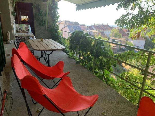 MAISON A VENDRE - GEX - Centre Historique - Maison atypique vue Mont Blanc - 180 m2 - Jardin 698 m2