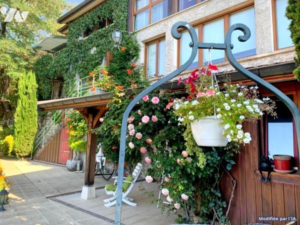 MAISON A VENDRE - GEX - Centre Historique - Maison atypique vue Mont Blanc - 180 m2 - Jardin 698 m2