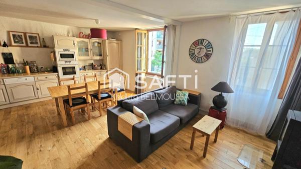 Belle maison de ville de 105 m² avec terrasse, balcon, sous-sol complet et aucun travaux à prévoir – Belley (01300)