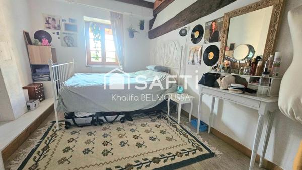 Belle maison de ville de 105 m² avec terrasse, balcon, sous-sol complet et aucun travaux à prévoir – Belley (01300)