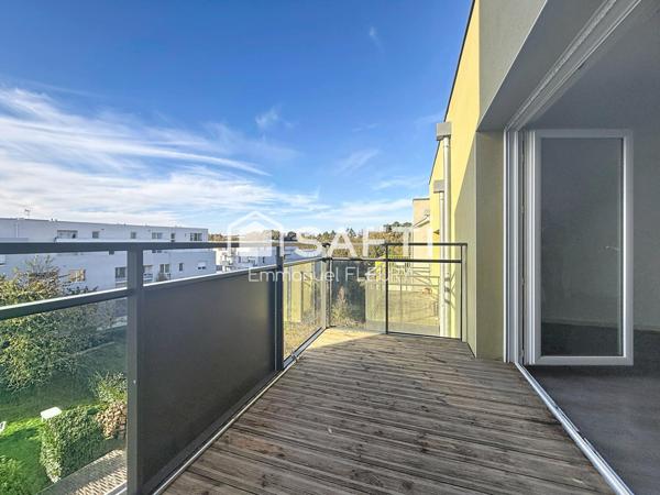 Quartier Rivière – Appartement récent avec extérieur
