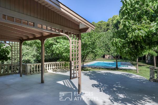 Maison contemporaine avec vue imprenable