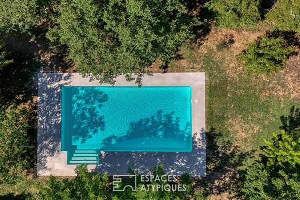 Maison contemporaine avec vue imprenable
