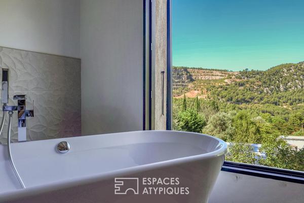 Maison contemporaine avec vue imprenable