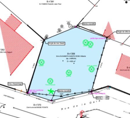 Terrain à vendre 405 m² Basse-Pointe