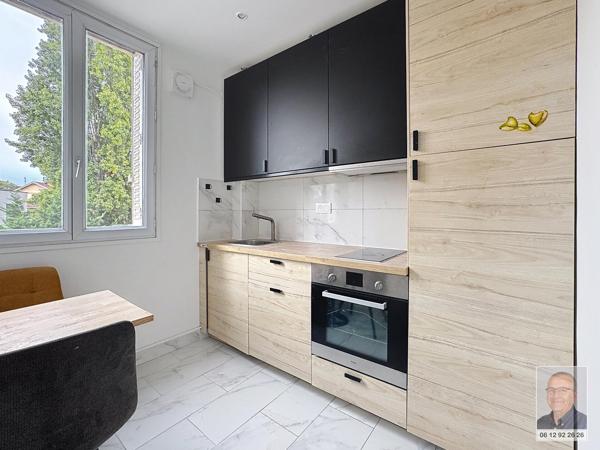 T1 non meublé – 22,10 m² – 1er étage – Gennevilliers RER C à 10 min.