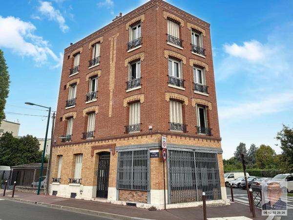 T1 non meublé – 22,10 m² – 1er étage – Gennevilliers RER C à 10 min.