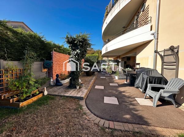 EXCLUSIVITÉ – KEMBS LOECHLÉ | Magnifique F4 en Rez-de-Jardin (94 m²) avec terrasse, garage et jardin sans vis-à-vis