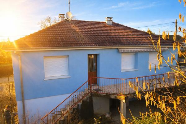 Maison, 3 chambres sur 18 ares de terrain