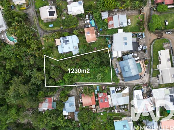 Terrain à vendre 1 230 m² Le Tampon