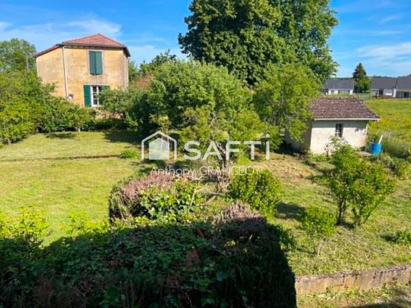 PAVILLON 105m² + VERANDA AVEC GRAND TERRAIN