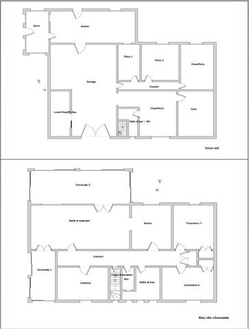 PAVILLON 105m² + VERANDA AVEC GRAND TERRAIN