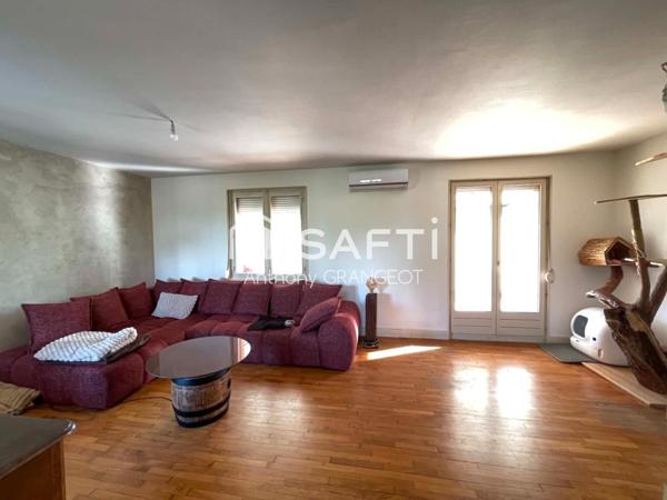 PAVILLON 105m² + VERANDA AVEC GRAND TERRAIN