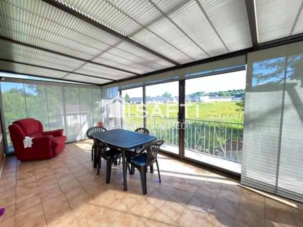 PAVILLON 105m² + VERANDA AVEC GRAND TERRAIN