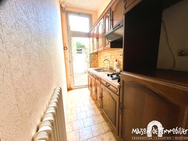 Vente Maison de ville - 3 pièces - 70m² - Cour et terrasse - COGNAC
