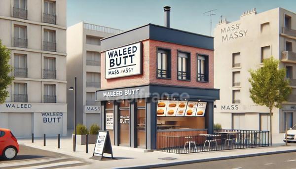 Fonds de commerce de restauration rapide à vendre à MASSY (91) face à la gare TGV