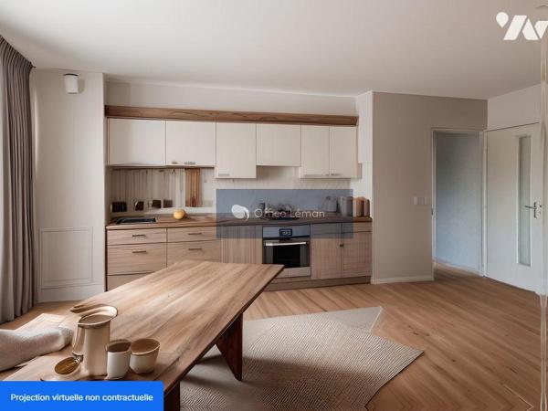 Ferney Voltaire Studio de 37 m² , cave et garage 