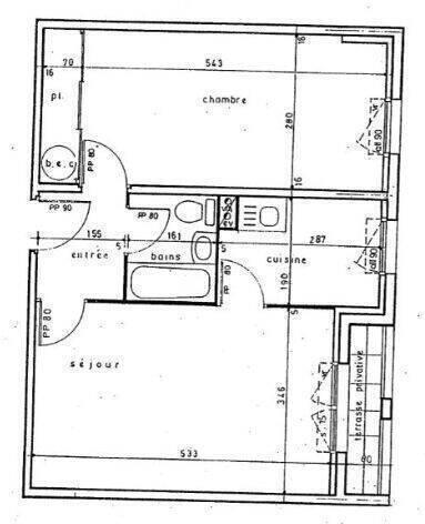 Appartement 2 pièces - 44000 Nantes -  Saint-Clément - Jardin des plantes