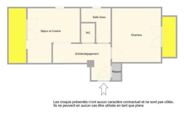 NICE/CENTRE 2 pièces 53 m2