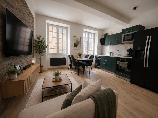 LIMOUX BORD DE L'AUDE – APPARTEMENT T2 ENTIÈREMENT RÉNOVÉ