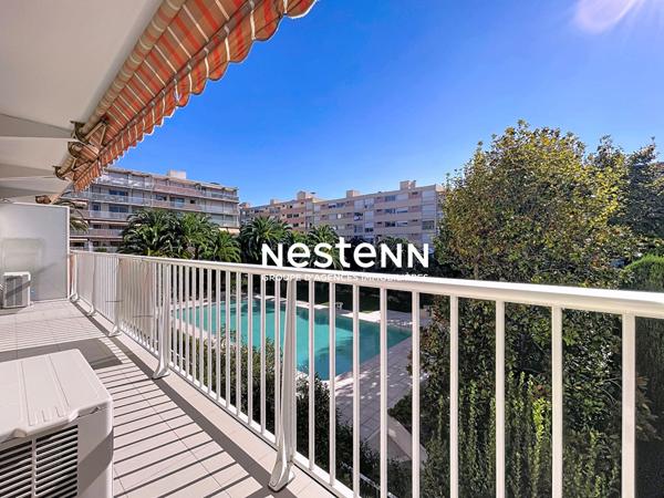 Vallauris T2 - 54 m2 -Terrasse Sud - cave - piscine