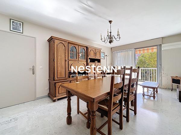 Vallauris T2 - 54 m2 -Terrasse Sud - cave - piscine