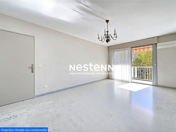 Vallauris T2 - 54 m2 -Terrasse Sud - cave - piscine