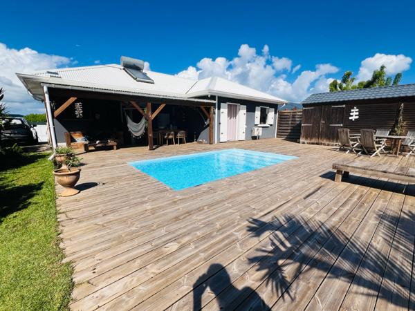 LAMENTIN- Maison T4 de plain pied