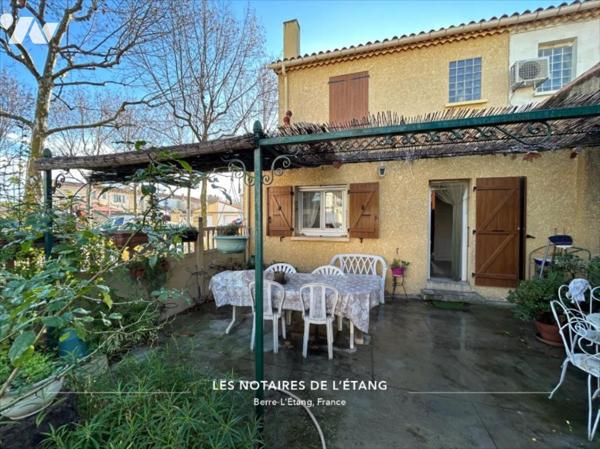 Maison Berre L'etang T3 95 m² avec jardin et garage