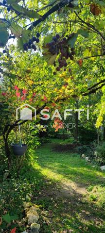 Charme, rénové, terrain arboré