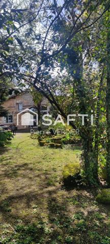 Charme, rénové, terrain arboré