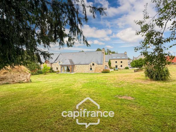 Superbe propriété à vendre 10 pièces proche de PONTIVY (56), alliant caractère et confort moderne