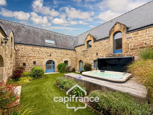 Superbe propriété à vendre 10 pièces proche de PONTIVY (56), alliant caractère et confort moderne