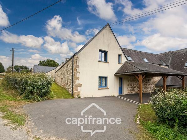 Superbe propriété à vendre 10 pièces proche de PONTIVY (56), alliant caractère et confort moderne