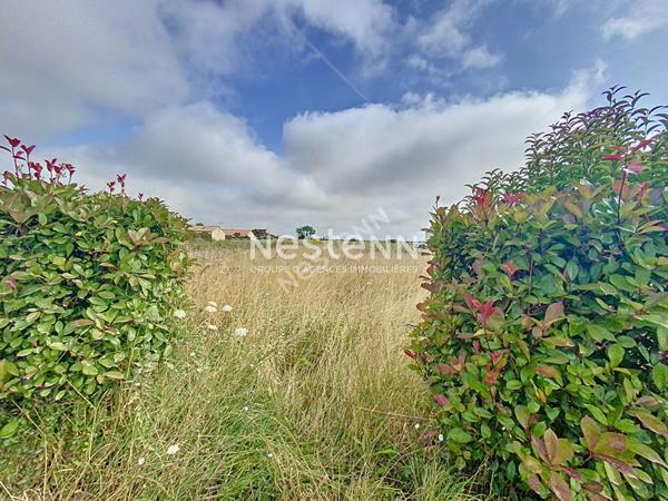 Terrain de 458 m2 dans un lotissement viabilise.