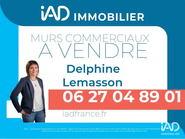 Murs commerciaux  à vendre 164 m² Port-en-Bessin-Huppain