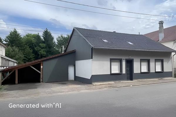 Vente                                                      Maison de village
                        
                     10 pièces                      152 m2                     à La Petite-Raon