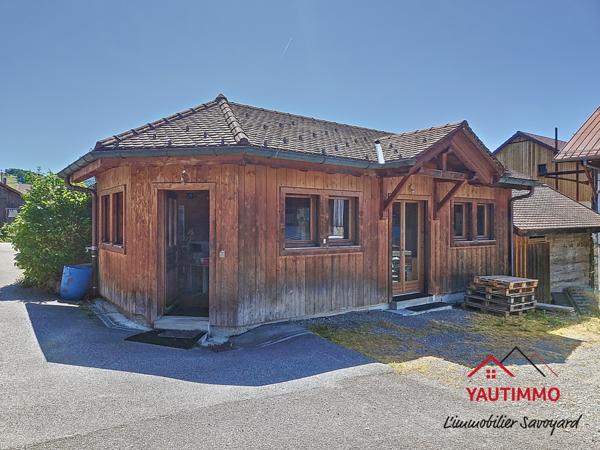 Villard (74420) Chalet plain-pied de 35 m² avec terrain – idéal profession libérale ou investissement locatif à Villard (7442