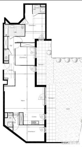 Appartement 5 pièces de 106 m² à Jouy-le-Moutier (95280)