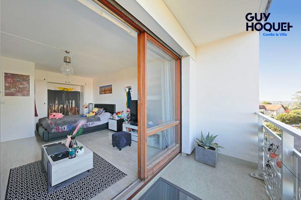 À vendre : studio à Combs-la-Ville avec terrasse, place de parking et cave