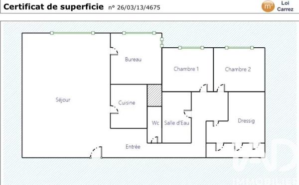 Appartement à vendre 7 pièces 66,21 m² Vitry-sur-Seine