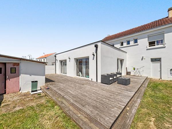 Maison Bouguenais 5 chambres-173.40 m2-Jardin-Garge, Bouguenais 44340