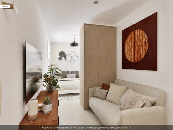 Amiens (80000) STUDIO AVEC COUR CENTRE VILLE