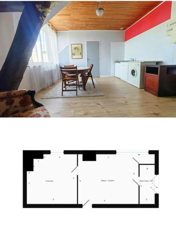 Ensemble immobilier composé de 4 appartements et 300 m² de murs commerciaux LIBRES + jardin