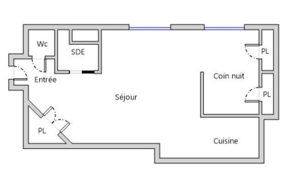Appartement à vendre    2 pièces • 35,62 m2 Lyon 4