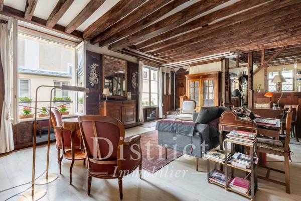 Appartement – 63m² – Paris 4ème