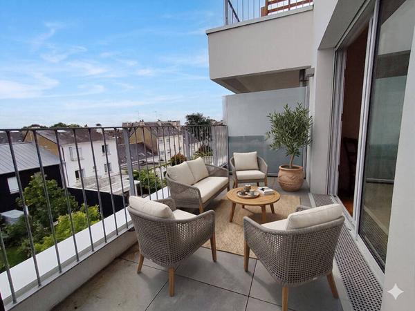 Appartement 3 pièces                                        - 44600 Saint-Nazaire - Centre Réf : 130131